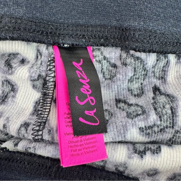 La SENZA pants thermal joggers cheetah leopard Animal Print Leggings - Picture 6 of 9